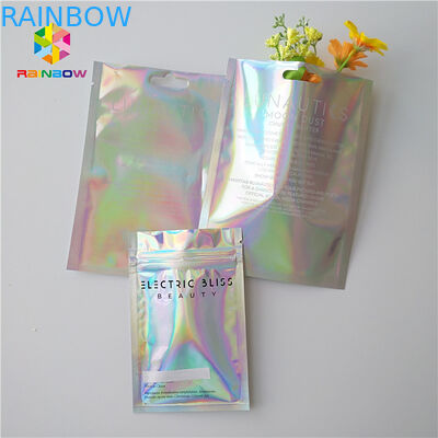 Mini Mylar k Bags , Mylar Food Packaging Exotic Carts Vape Cartridge Holographic