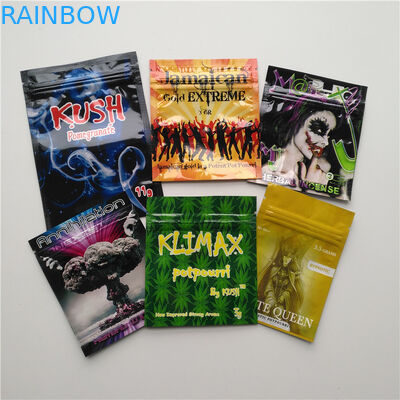 Herbal Incense Small Plastic Pouches Edible Gummies Bears Frogies Candies Bag