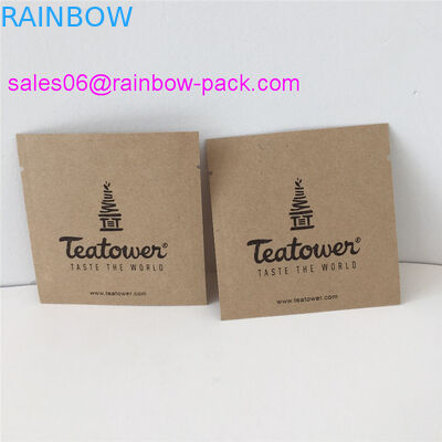 Smell Proof Mylar Customized Paper Bags Coffee Powder Sachet / Hair Cream Packaging