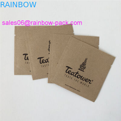Smell Proof Mylar Customized Paper Bags Coffee Powder Sachet / Hair Cream Packaging