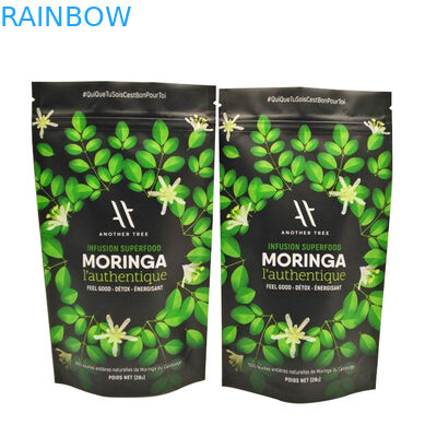 Custom Tea Packaging Pouch Detox Slimming Tea / Flower Leaf / Seed Bean k Bag