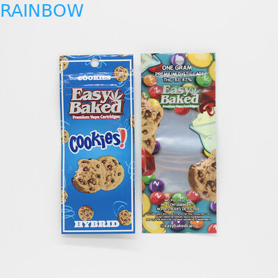 Exotic Vape Plastic Pouches Packaging Cartridge Flavor Promotion Bag For Food Packaging