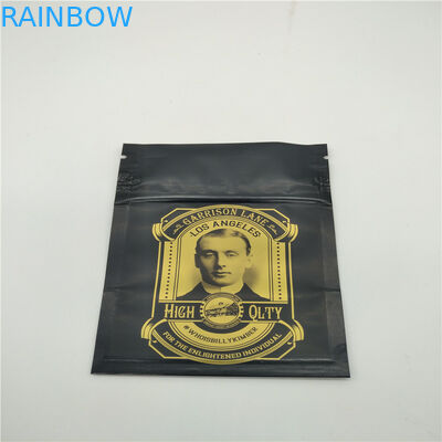 Matte Stand Up Pouches Herbal Incense Packaging Childrenpoof Bag With Logo Printing