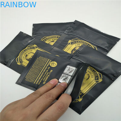 Matte Stand Up Pouches Herbal Incense Packaging Childrenpoof Bag With Logo Printing