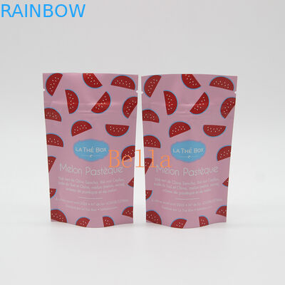 Mylar Herbal Incense Packaging k Tobacco Leaves Stand Up Bag 120-180 Mic Thickness