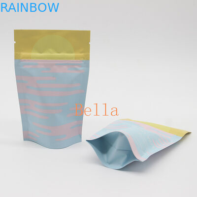 Mylar Herbal Incense Packaging k Tobacco Leaves Stand Up Bag 120-180 Mic Thickness