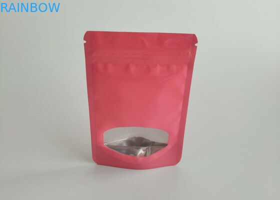 Heat Seal Plastic Pouches Packaging Aluminum Foil Different Colors For Sock Towel