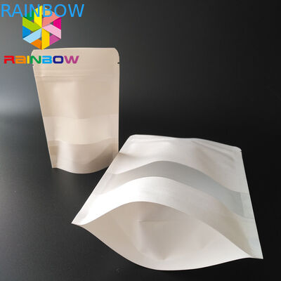 Stand Up Pouch Snack Bag Packaging k Custom Printing 150 Micron Thickness