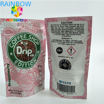 Laminated Material Plastic Pouches Packaging k Stand Up Bags With One Way Valve