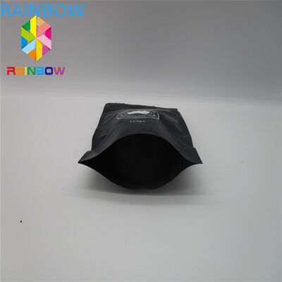 Powder Tea Nut Plastic Pouches Packaging Aluminum Foil Custom Printing With Valve