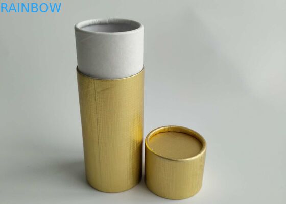 Biodegradable Recyclable Paper Tube Box with Customized Logo for Eco-Friendly Cylinder Packaging