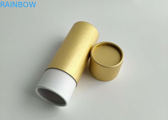 Biodegradable Recyclable Paper Tube Box with Customized Logo for Eco-Friendly Cylinder Packaging