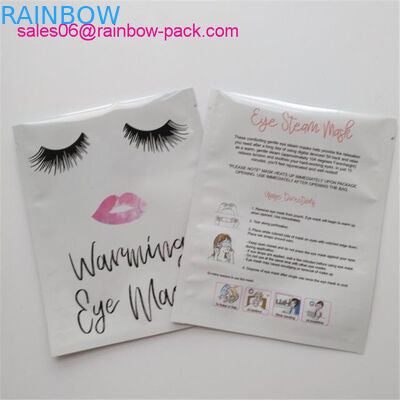 Eco Friendly Cosmetic Compact Packaging Face Mask Sachet Solution Skin Care Bags