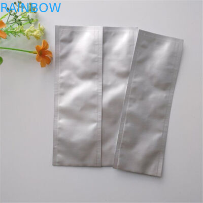 Full Colorprinting Aluminium Foil Pouch , Sliver Sachet Foil Bag Packaging For Powder Products