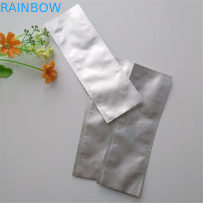 Full Colorprinting Aluminium Foil Pouch , Sliver Sachet Foil Bag Packaging For Powder Products