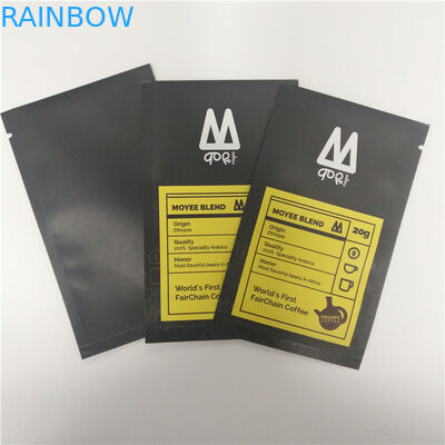 Rainbow Ethiopia Tea Bags Packaging One Pack Drip Coffee Sachet Self Standing Pouch 250g