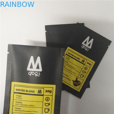 Rainbow Ethiopia Tea Bags Packaging One Pack Drip Coffee Sachet Self Standing Pouch 250g