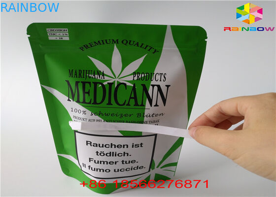 CBD GUMMIES Plastic Blister Packa Bags Laminated Aluminum Sachet With Window