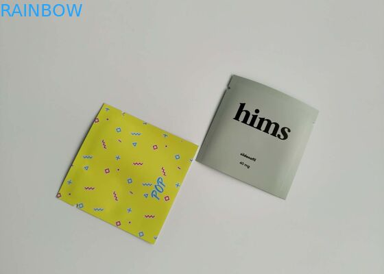 Digital Custom Printed Plastic Pouches Packaging Smell Proof Vitamin Capsules Powder Bag