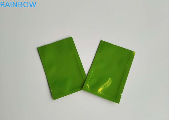 Three Side Seal Plastic Pouches Packaging Aluminum Vitamin Pressed Powder Bag