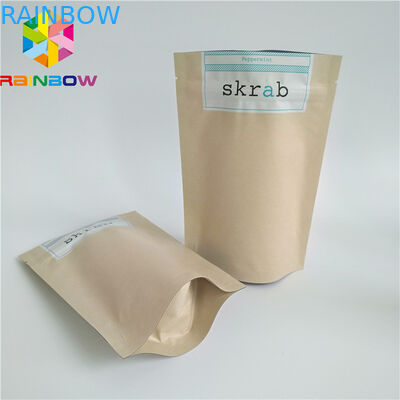 Different Size Plastic Pouches Packaging Protein Powder k For Chocolate Vanilla Body Skrab