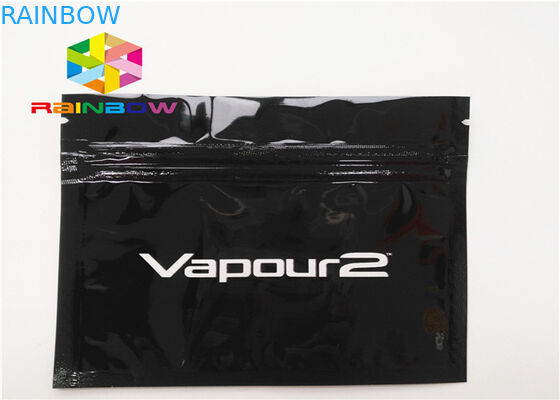 CMYK Printing Heat Seal Packaging Bags , Smell Proof Stand Up Zipper Pouch Bags