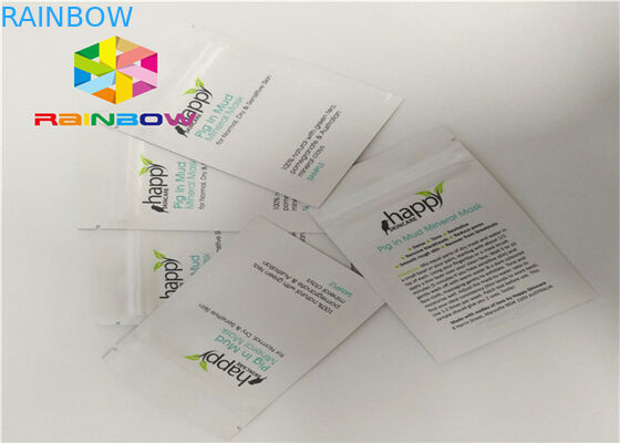 CMYK Printing Heat Seal Packaging Bags , Smell Proof Stand Up Zipper Pouch Bags