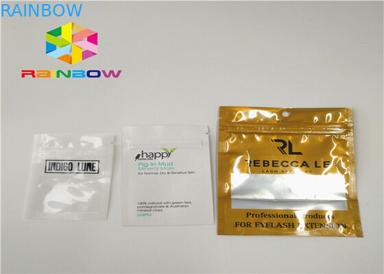 Glossy / Matte Effect Plastic Pouches Packaging Three Side Seal For Herbal Incense