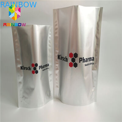 Resealable Aluminum Foil Packaging Bags , Laminated Stand Up Zipper Pouch Food Grade