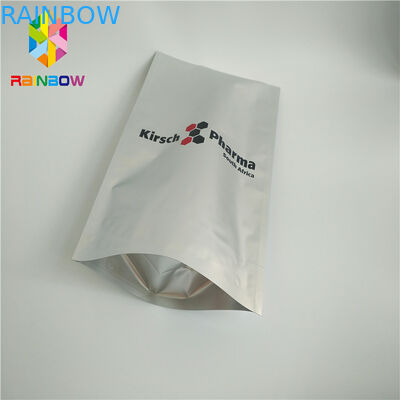 Resealable Aluminum Foil Packaging Bags , Laminated Stand Up Zipper Pouch Food Grade