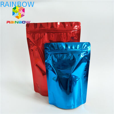 Food Grade Custom Printed Stand Up Pouches Printed Smell Proof Aluminum Foil k