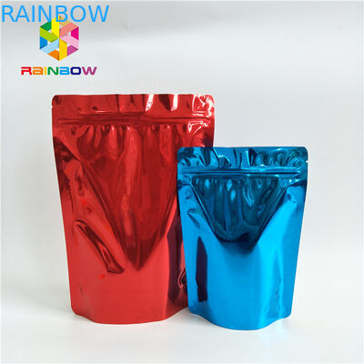 Food Grade Custom Printed Stand Up Pouches Printed Smell Proof Aluminum Foil k