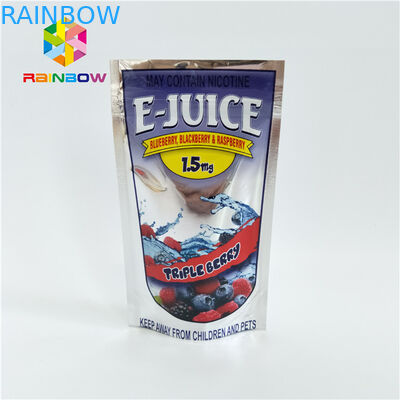 Custom Print Plastic Pouches Packaging Aluminum Foil Fruit Juice Drinking Pouch
