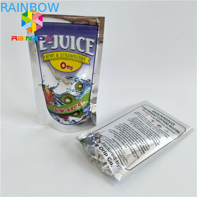 Custom Print Plastic Pouches Packaging Aluminum Foil Fruit Juice Drinking Pouch