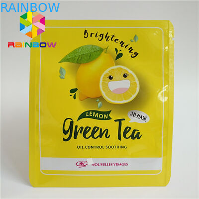 Three Side Sealed Printed k Bags Laminated Aluminum Foil Facial Eye Mask