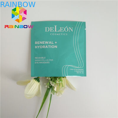 Three Side Sealed Printed k Bags Laminated Aluminum Foil Facial Eye Mask