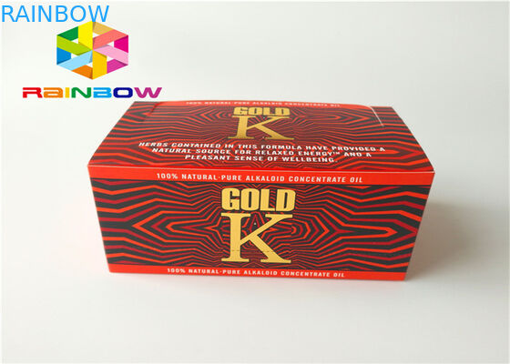 Digital Paper Box Packaging 350g Paper Materials Customized Size SGS/FDA Certificated