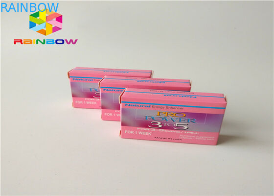 Digital Paper Box Packaging 350g Paper Materials Customized Size SGS/FDA Certificated