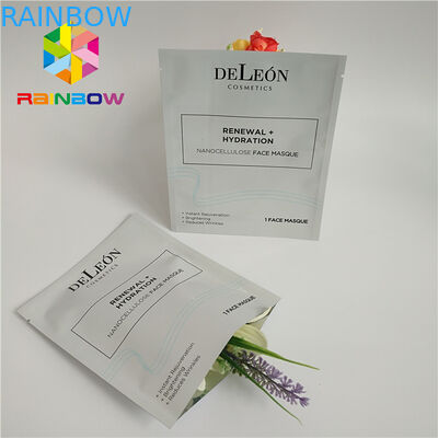 3 Layers Laminated Material Plastic Pouches Packaging Mask Foil k Bag For Facial Eye Mask