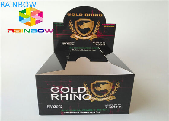 Customize Logo Paper Box Packaging Glossy Foil Cosmetic Paper Packing Recycled Material