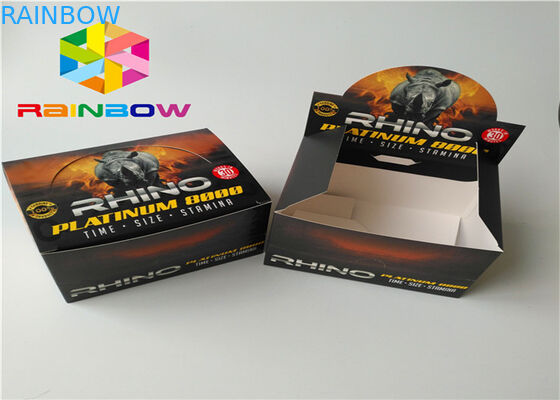 Customize Logo Paper Box Packaging Glossy Foil Cosmetic Paper Packing Recycled Material