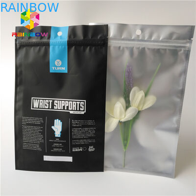 Phone Case k Plastic Sealed Bags , Stand Up Zipper Pouch Bags Three Side Sealed