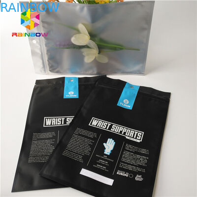 Phone Case k Plastic Sealed Bags , Stand Up Zipper Pouch Bags Three Side Sealed