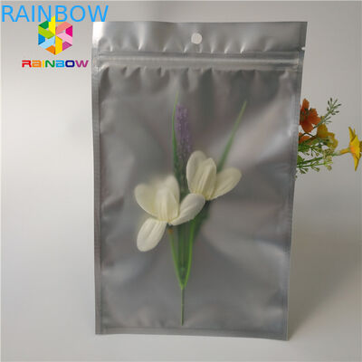 Phone Case k Plastic Sealed Bags , Stand Up Zipper Pouch Bags Three Side Sealed