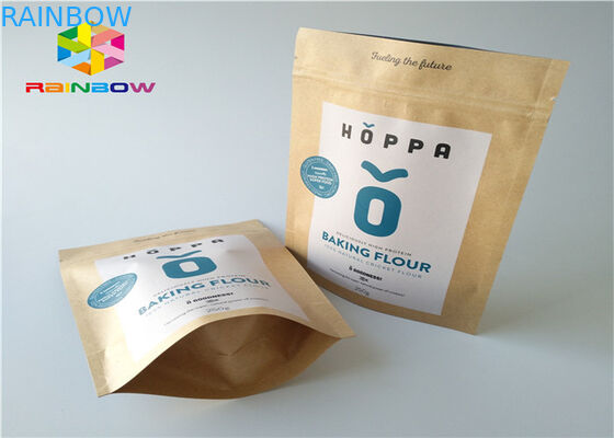 Kraft Paper Customized Paper Bags Aluminium Foil Mylar k Moisture Barrier