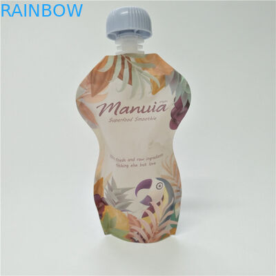 Customised Printing Spout Pouch Packaging Child Safe Lid Reusable Baby Food Pouch