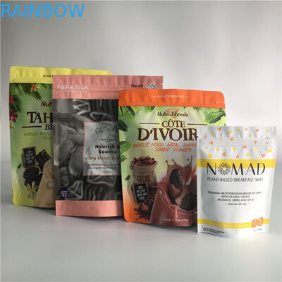 k Snack Bag Packaging Aluminum Foil Stand Up Bag For Packing Coffee Nuts Cookies Chesee