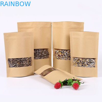 k Customized Paper Bags Kraft Paper Loose Leaf Tea Packaging For Gree / Black Tea