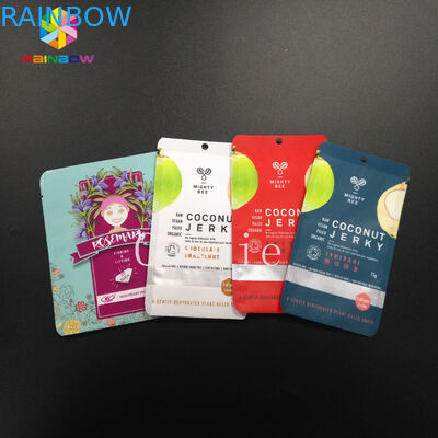 Mylar Pouch Grip Seal Bags Food Grade Storage Cosmetic Tea Powder Sample Giveaway