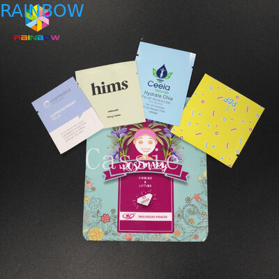 Aluminum Foil Plastic Self Seal Bags Open Top Multicoloured Small Gift Storage Packaging